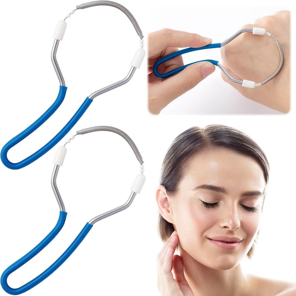 Facial Hair Removal Spring Epilator - Pack of 2